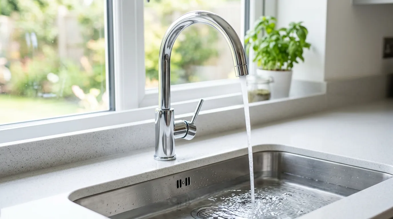 Local Plumbing Master Pros same day plumber fixing a faucet in Bangor, MI